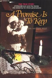 Cover of: A promise is to keep by Nan Hayden Agle
