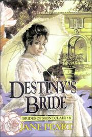 Cover of: Destiny's bride by Jane Peart
