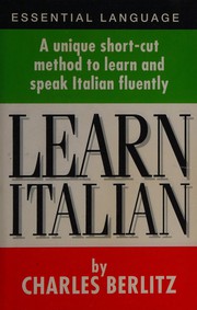 Cover of: Learn Italian by 