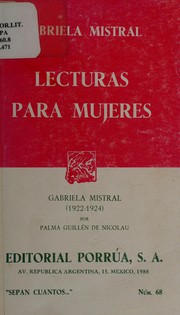 Cover of: Lecturas para mujeres