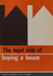 Cover of: The legal side of buying a house