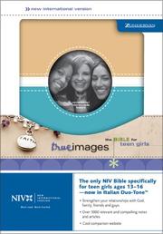 Cover of: True Images: The Bible for Teen Girls: The Bible for Teen Girls (True Images: the Bible for Teen Girls)