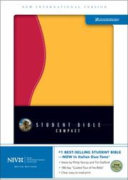 Cover of: NIV Student Bible, Revised, Compact Edition