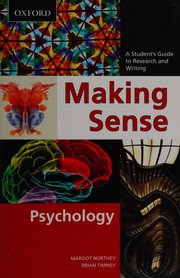 Cover of: Making sense: psychology : a student's guide to research and writing