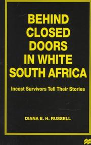 Behind closed doors in white South Africa : incest survivors tell their stories