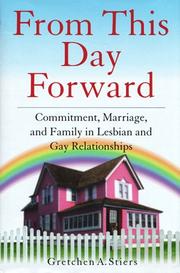 Cover of: From This Day Forward | Gretchen A. Stiers
