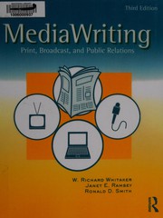 Cover of: Mediawriting by Wayne R. Whitaker