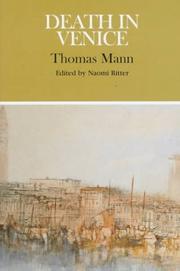 Tod in Venedig by Thomas Mann