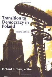 Cover of: Transition to democracy in Poland