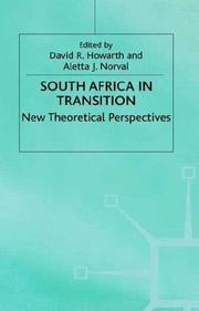 South Africa in transition : new theoretical perspectives