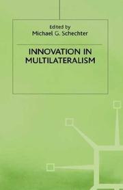Cover of: Innovation in Multilateralism (International Political Economy)