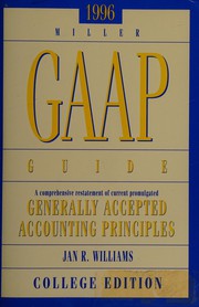 Cover of: Gaap Guide 1996 (Serial)