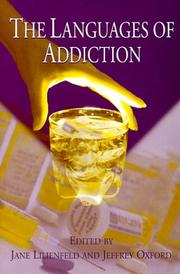 Cover of: The languages of addiction