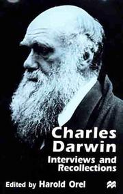 Cover of: Charles Darwin: Interviews and Recollections