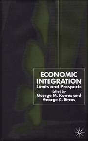 Economic integration : limits and prospects