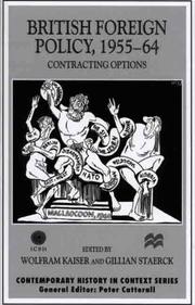 British foreign policy, 1955-64 : contracting options