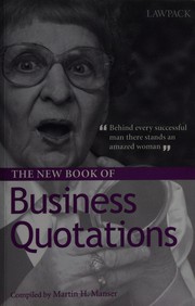 Cover of: The new book of business quotations
