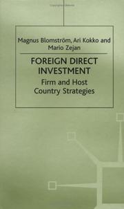 Cover of: Foreign Direct Investment: Firm and Host Country Strategies