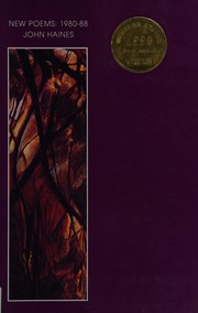 Cover of: New Poems: 1980-88
