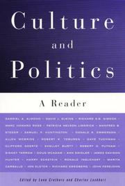 Cover of: Culture and Politics: A Reader