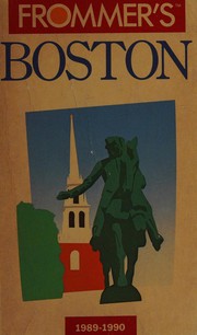 Cover of: Boston (Frommer's City Guides)