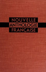 Cover of: Nouvelle anthologie francaise. --