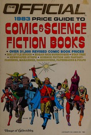 The Official price guide to comic & science fiction books by Tom Hudgeons
