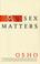 Cover of: Sex Matters