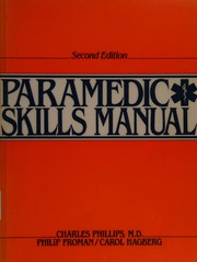 Cover of: Paramedic skills manual