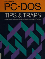 Cover of: PC-DOS tips & traps: includes MS-DOS
