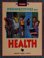 Cover of: Perspectives on health