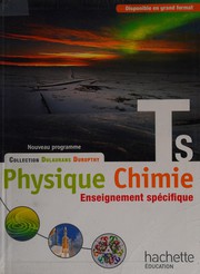 Cover of: Physique, chimie, TS: enseignement spécifique