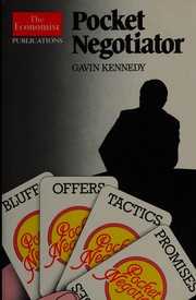 Cover of: Pocket negotiator