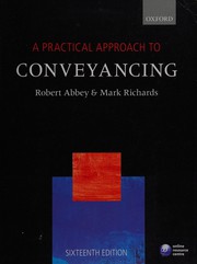 Cover of: Practical Approach to Conveyancing
