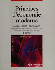 Principes d'économie moderne by Joseph E. Stiglitz