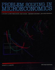 Cover of: Prob Solv in Microec 2e: The Ori