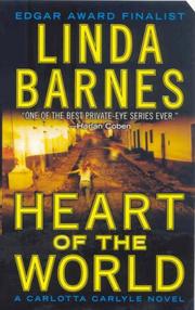 Cover of: Heart of the World (Carlotta Carlyle Mysteries)
