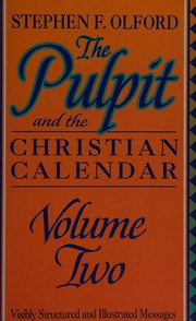 Cover of: The Pulpit and the Christian Calendar 2 (Pulpit & the Christian Calendar)