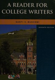 Cover of: A reader for college writers