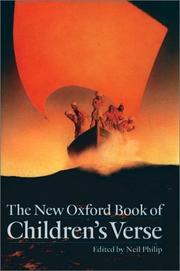 Cover of: The new Oxford book of children's verse