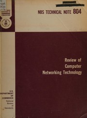 Cover of: Review of computer networking technology