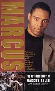 Cover of: Marcus: The Autobiography of Marcus Allen (Marcus)