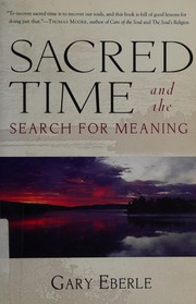 Cover of: Sacred time and the search for meaning