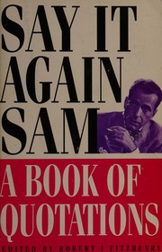 Cover of: Say It Again Sam