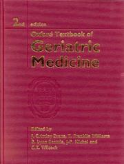 Oxford textbook of geriatric medicine