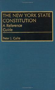 Cover of: The New York State Constitution: a reference guide