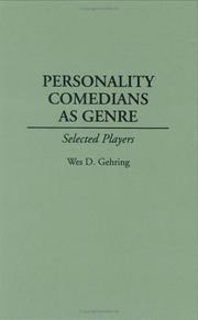 Cover of: Personality comedians as genre by Wes D. Gehring