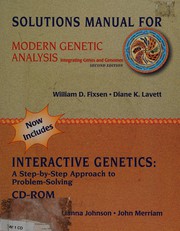Cover of: Modern Genetic Analysis Solutions Megamanual W/Interactive Genetics Cd