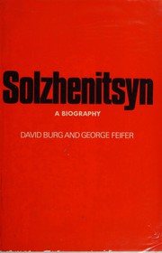 Cover of: Solzhenitsyn