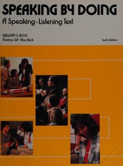 Cover of: Speaking by doing